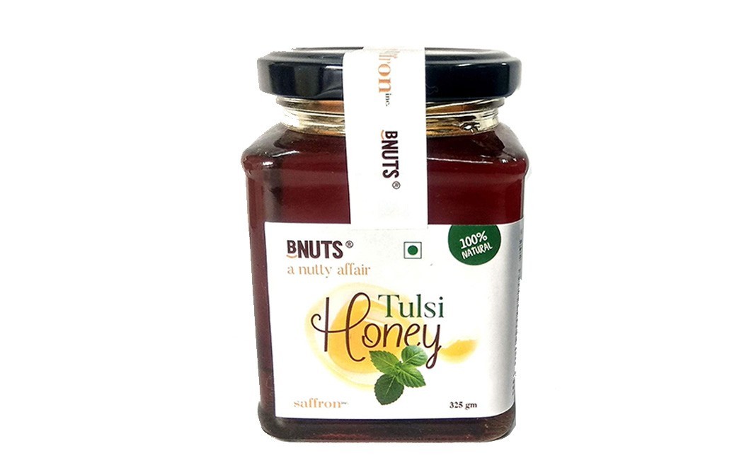 BNuts Tulsi Honey    Glass Jar  325 grams